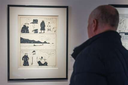 Prodat za 2 miliona dolara: Crno-bijeli crtež strip junaka oborio sve rekorde