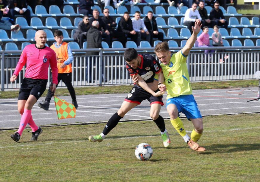 Fudbaleri Borca i Rudar Prijedora odigrali vrlo borben meč