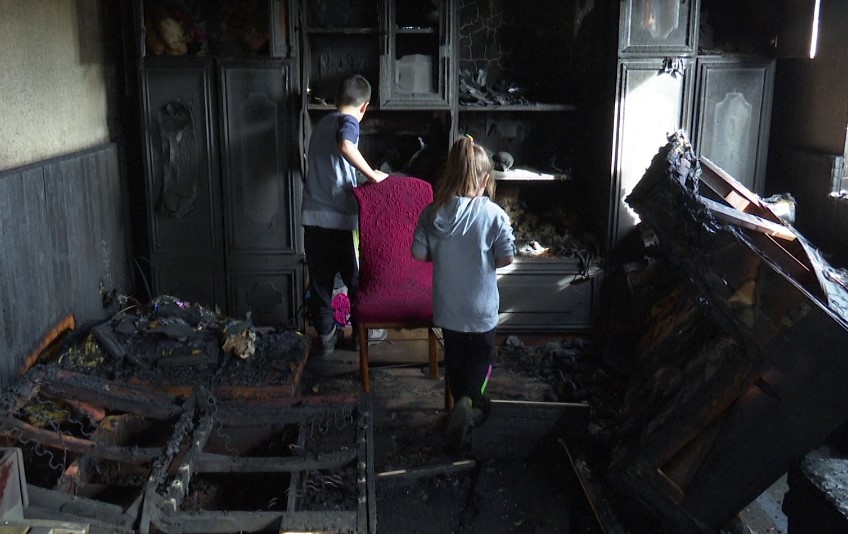 4 djece bez doma zbog požara