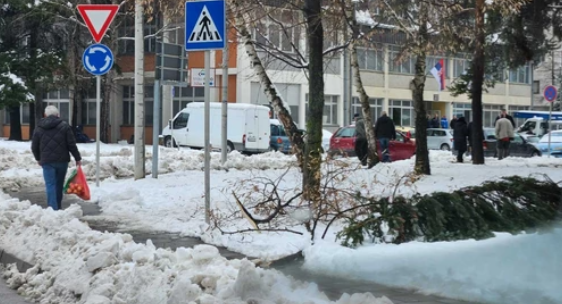 Sniježno nevrijeme u Prijepolju