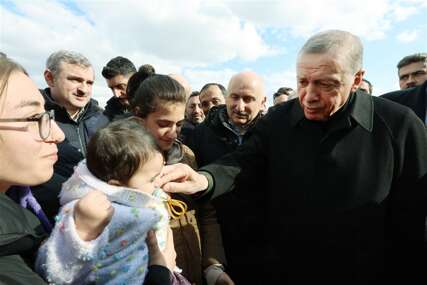 "Sila ovoga jednaka je atomskim bombama" Erdogan odlučan da se pomogne svim žrtvama zemljotresa
