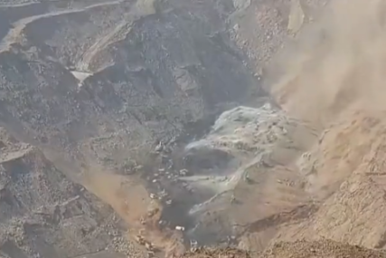 ZASTRAŠUJUĆI PRIZORI Kinezi objavili snimak urušavanja rudnika na sjeveru zemlje (VIDEO)