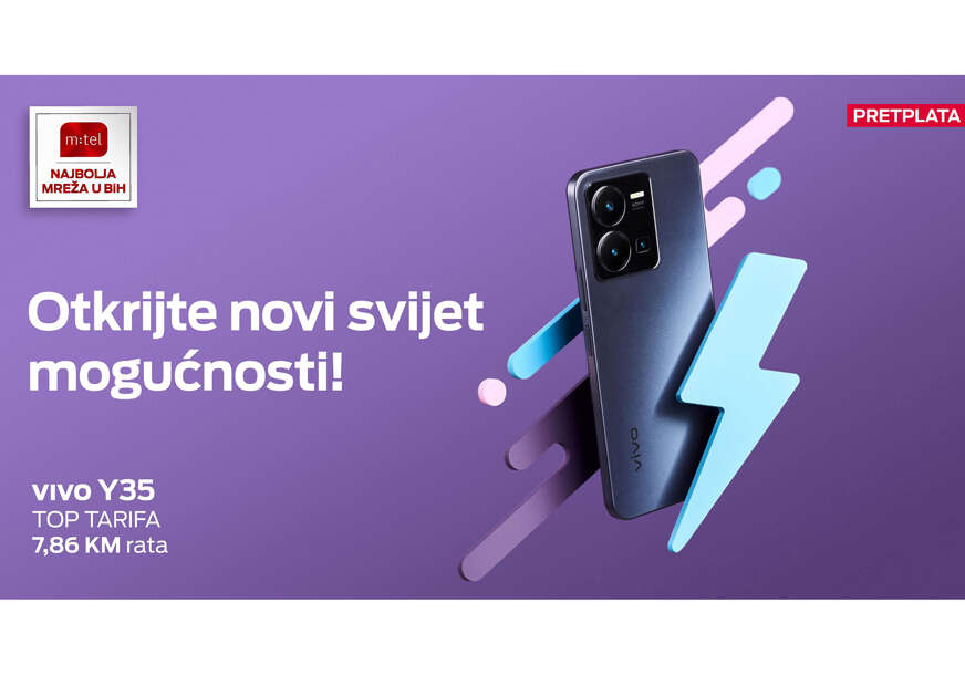Otkrijte novi svijet mogućnosti - vivo Y35: Elegantan stil i kvalitetne performanse