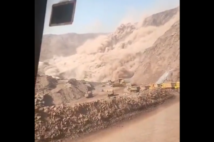 Snimak zemljotresa u Tadžikistanu
