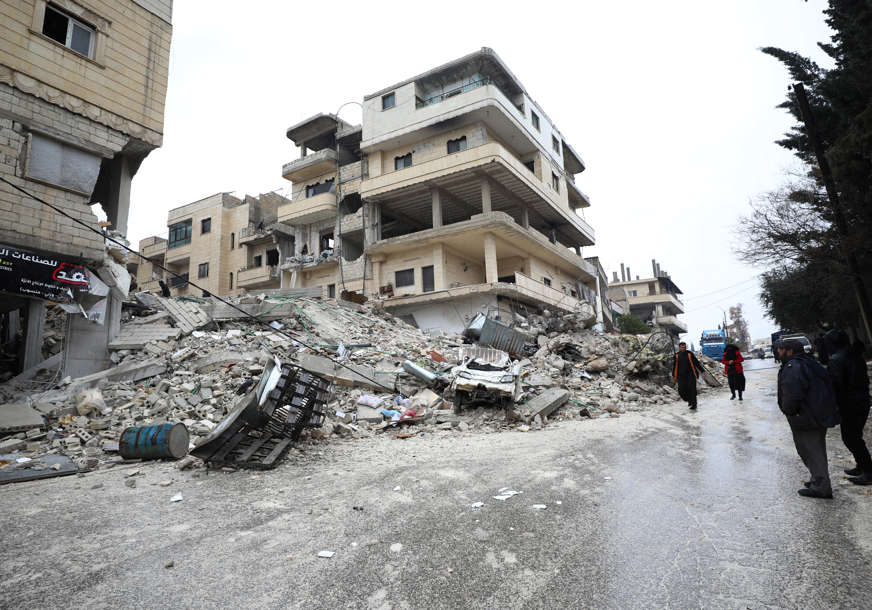 STRAVIČNE POSLJEDICE ZEMLJOTRESA Rizik od rušenja oko 2.000 zgrada u sirijskom Alepu