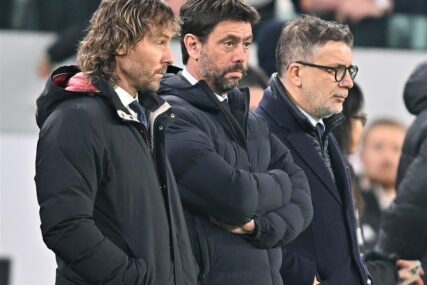 Čelnici Juventusa Pavel Nedved i Andrea Anjeli