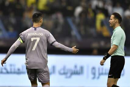 Ronaldo ne dominira više ni u Arabiji: Bahaćenje, jadno simuliranje, bijes zbog izmjene (VIDEO)