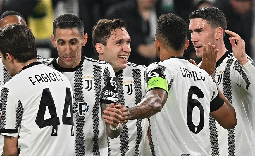 Igrači Juventusa slave gol