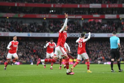 Primili drugi najbrži gol Premijer lige: Arsenal duboko u nadoknadi došao do preokreta (FOTO, VIDEO)