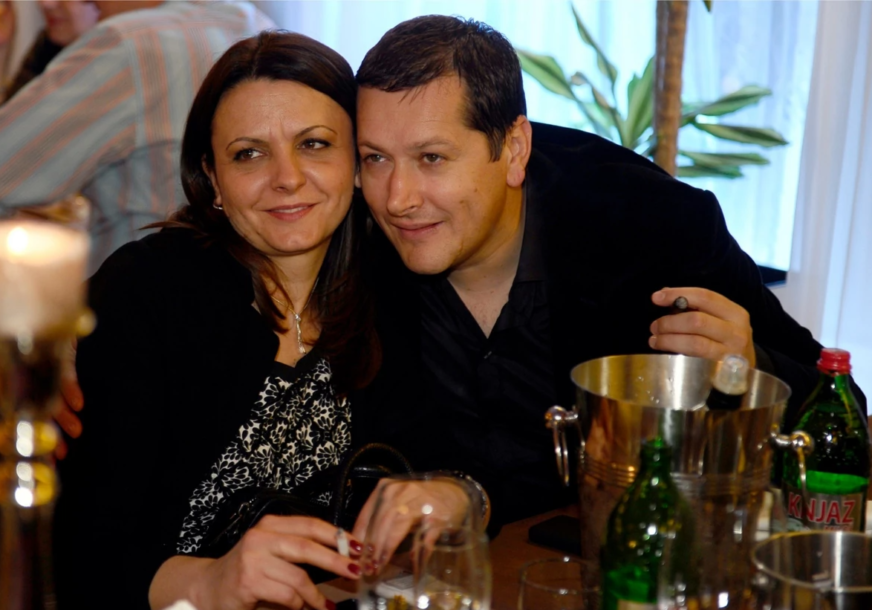 Aco Pejović i njegova žena