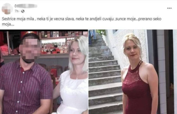 Brat se oprostio od preminule doktorke iz Lebana