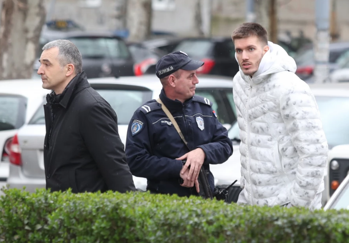 Filip Petrušev dolazi u policiju