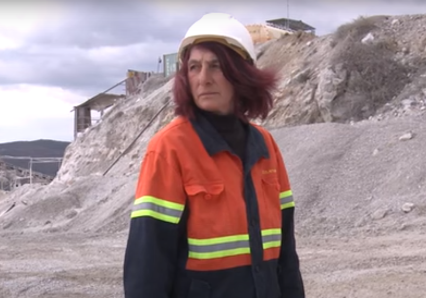 Gradislava Busić žena rudar