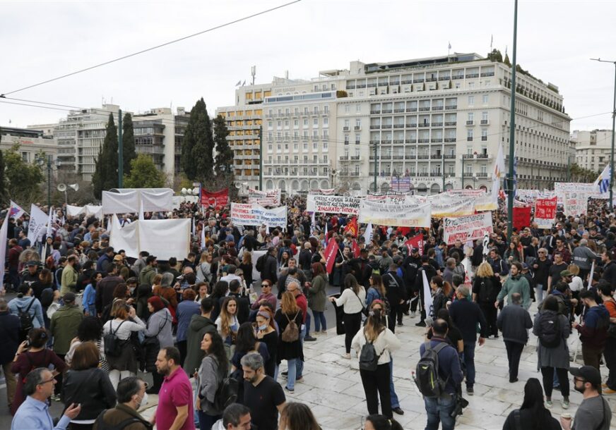 Grčka štrajk
