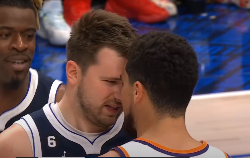 Luka Dončić i Buker se unose u facu