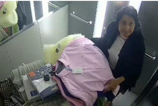 Nina Tajira  krala skupocjenu odjeću