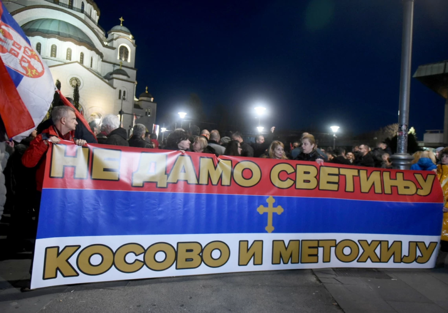 Protest u Beogradu