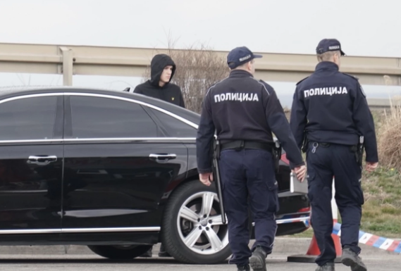 Policija na mjestu ubistva Ranka Radoševića