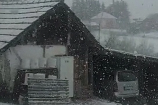 Snijeg na Sjenica