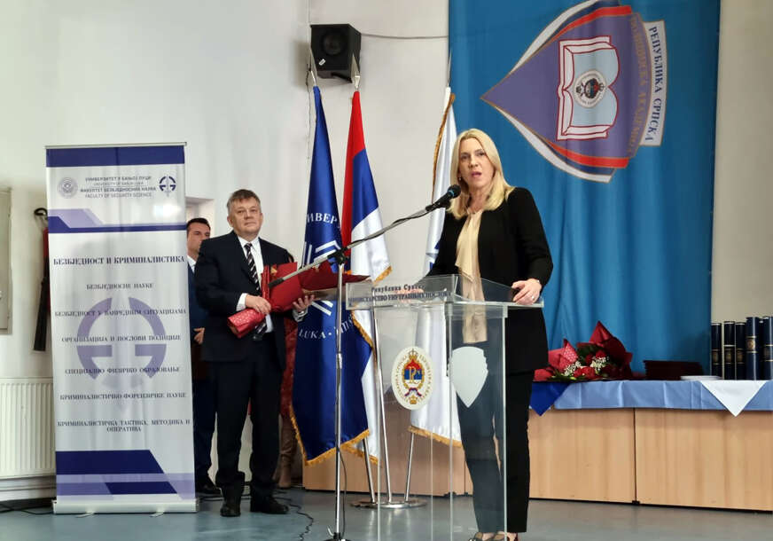 Obilježavaju 6. godinu postojanja: Cvijanovićeva poručila da je ogroman značaj Fakulteta bezbjednosnih nauka za Srpsku (FOTO)