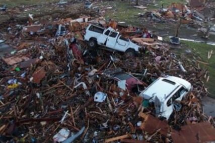 Grad potpuno uništen: Tornado protutnjao američkim jugom, opasnost još na snazi