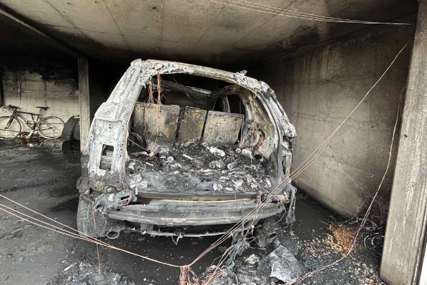 "Odmah sam krenula da evakuišem dijete" Zapaljen džip dok je bio u garaži, vlasnica trpi prijetnje preko interneta