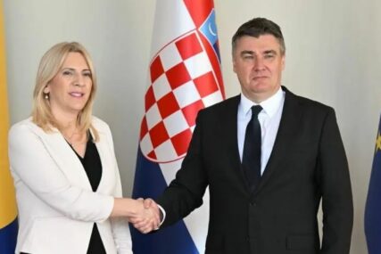 Poslije Beograda posjeta Zagrebu: Cvijanovićeva se sastaje sa Milanovićem i Plenkovićem (FOTO)