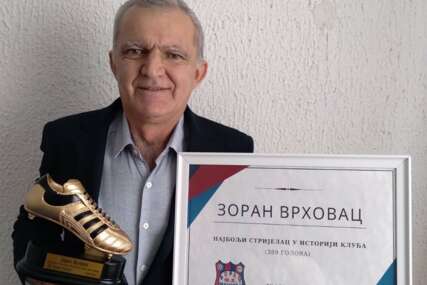 Počast najboljem golgeteru iz Lijevča: FK "Borac" Mašići uručio priznanje Zoranu Vrhovcu za 389 golova (FOTO)