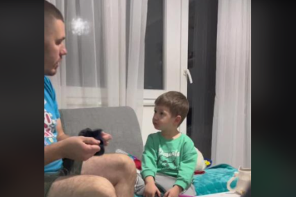 "Zašto mamu zoveš ljubavi" Snimak simpatičnog dječaka iz Mostara je hit na TikToku (VIDEO)