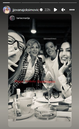 FOTO: JJOVANAJOKSIMOVIC/INSTAGRAM/SCREENSHOT