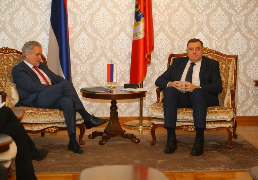 Johan Satler i Milorad Dodik 