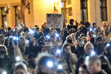 Protest zbog zabrane abortusa u Poljskoj