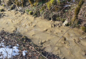 Potok Grabovac teško zagađen: Upozorenje mještanima Medne da ne koriste vodu