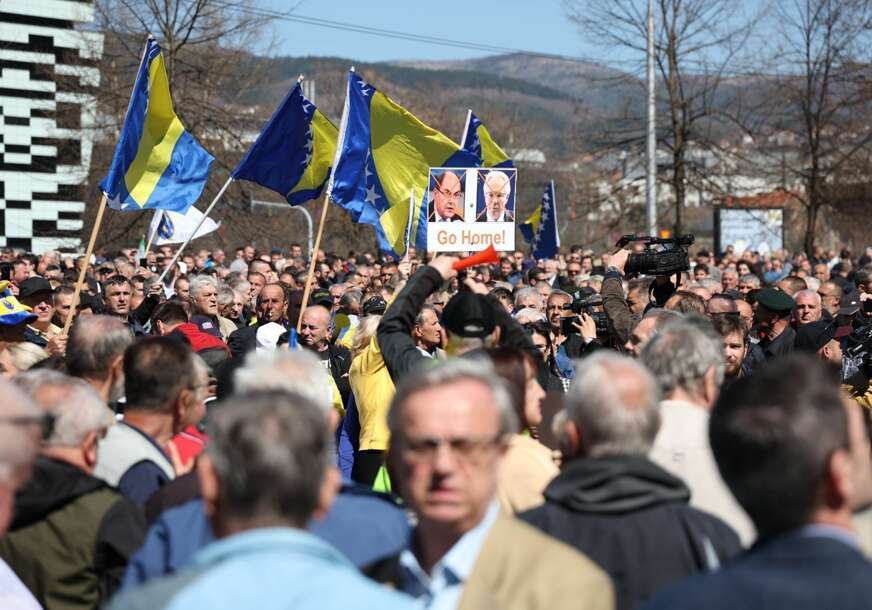 Protesti ispred OHR-a u Sarajevu