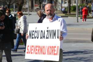 Radnički pokret protesti na trgu krajine