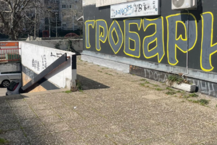 Mjesto masovne tuče na Novom Beogradu