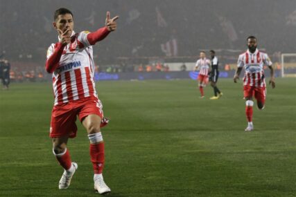 Aleks Vigo slavi gol na derbiju