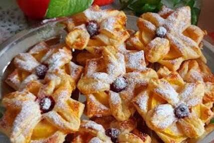 Recept za voćne lisnate cvjetiće