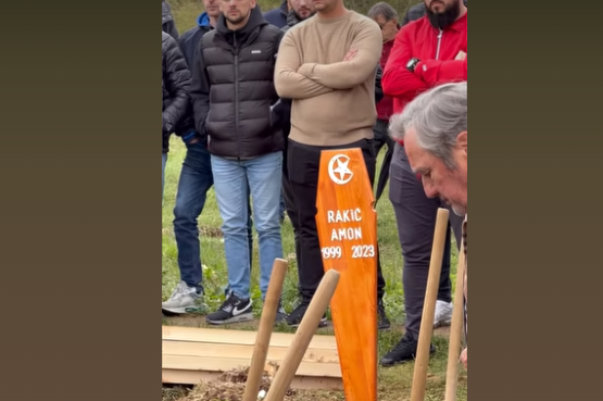 Sahrana Amona Rakića