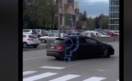 Bahata vožnja u centru Banjaluke
