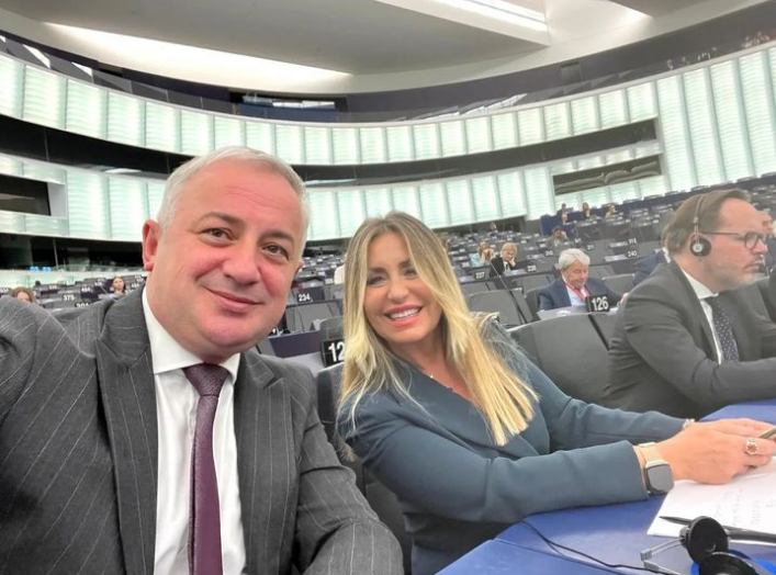 Branislav Borenović u Evropskom parlamentu
