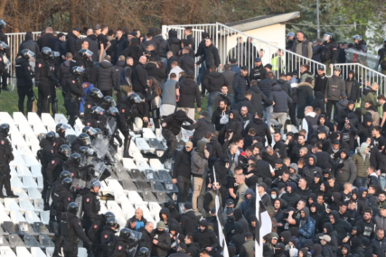 "Pao" vođa navijača Partizana: Uhapšen osumnjičeni za nerede na utakmici na Banovom brdu