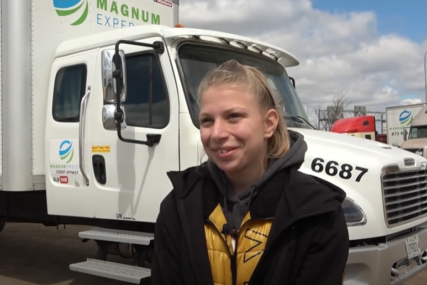 Poslušala očev savjet, pa sad zarađuje "kao luda": Katarina otišla u Ameriku da vozi kamion i nije se pokajala (VIDEO, FOTO)