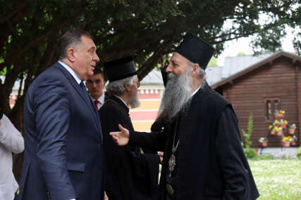“NAROD JE POSVEĆEN CRKVI” Dodik poručio da je dolazak patrijarha praznik za Srpsku
