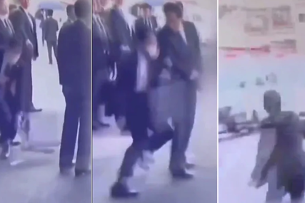 Obezbjeđenje brzo reagovalo: Pojavio se snimak pokušaja atentata na japanskog premijera (VIDEO)