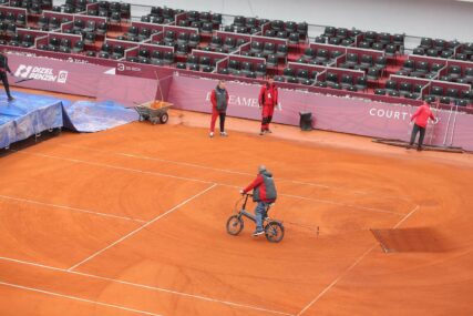 Srpska open uređenje terena