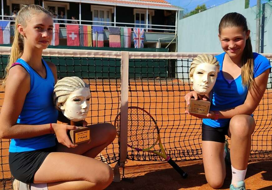 Veliki uspjeh mlade teniserke: Tea Kovačević iz Gradiške, pobjednica turnira u Splitu (FOTO)