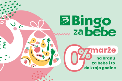 "Bingo za bebe" Hrana za bebe za 0% marže