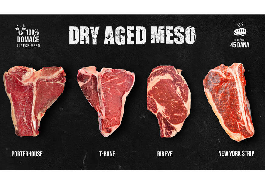 Šta je "dry aged" meso i gdje ga možete pronaći u Banjaluci