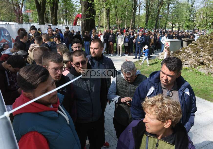 Gužva na blagajni Srpska open 2023